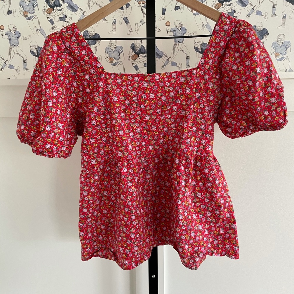 Mango Square Neck Top - Picture 9 of 9